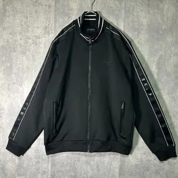 새상품급 Sean John 트랙 자켓 사이드 라인 테이프 블랙