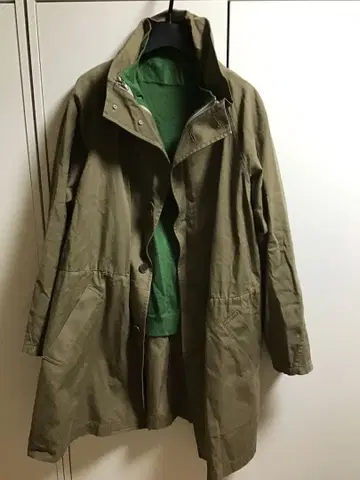 [ Plantation ] 2way 코트/M 브라운 니트