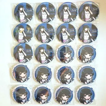사카모토 데이즈 대불 고양이 캔뱃지