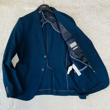 새상품급 ZARA 테일러드 자켓 킹 사이즈 54 XL 네이비