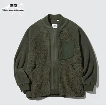 새상품급 유니클로 x whitemountaineering 플리스 자켓 L