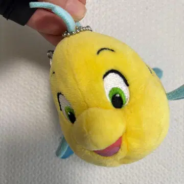 인어공주 플라운더 배치 봉제 인형