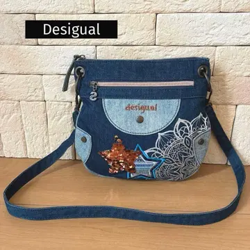 Desigual 데님 숄더 미니백