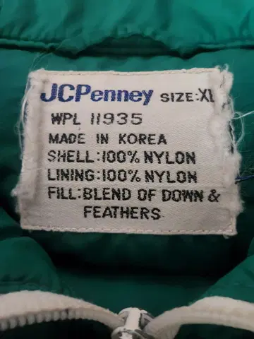 J.C. 페니 J.C.penny 7.80s 패딩 자켓 새상품급 XL