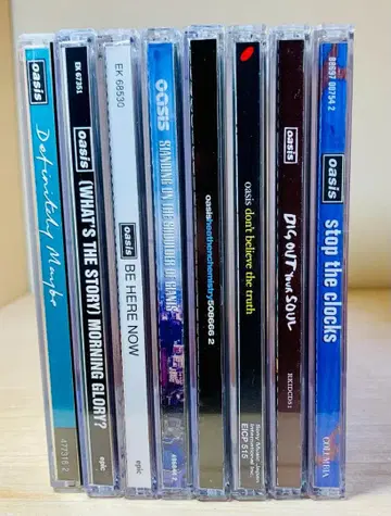 [ 수입반 ] oasis 수입반 CD 앨범 묶음 판매 세트 베스트
