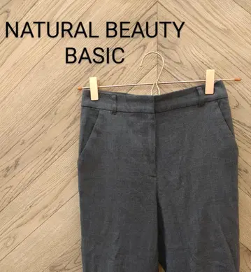 NATURAL BEAUTY BASIC 슬랙스 그레이