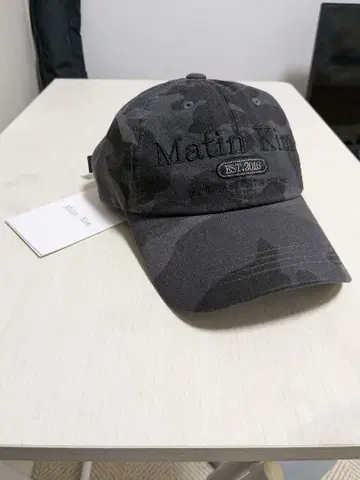 [MATINKIM] CAMOUFLAGE LOGO BALL CAP