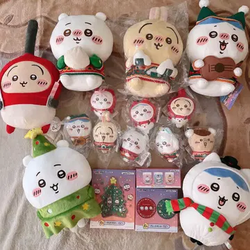 치이카와(먼작귀) 복권 크리스마스 봉제 인형 묶음 판매