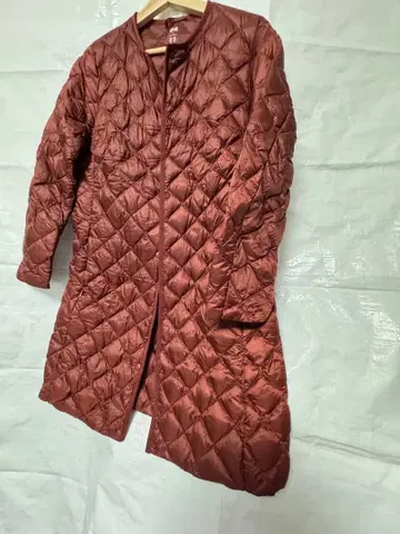 UNIQLO 브라운 다운 페더 자켓 XL