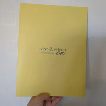 King & Prince LIVE TOUR 2022 팜플렛 킹프리