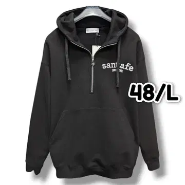 산타페 Santa Fe 풀오버 후드티 로고 자수 오버 사이즈 48 r3d