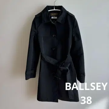 투모로우랜드 BALLSEY 트렌치코트 38 사이즈 블랙