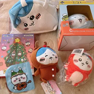 하치와레 크리스마스 복권 프라이스 봉제 인형 묶음 판매
