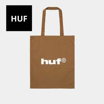huf 브라운 '89 로고 컬러 토트백 새상품 미사용