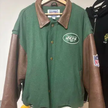 NEW YORK JETS 바시티 자켓 STARTER L 사이즈