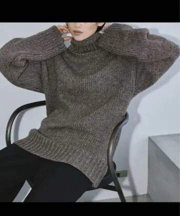 TODAYFUL 헤비 터틀 니트