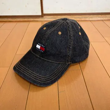 TOMMY HILFIGER 다크 데님 캡
