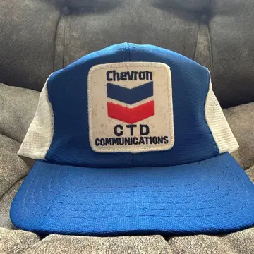 Chevron CTD Communications 캡 90s