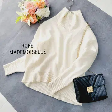 ROPE Mademoiselle*울 캐시미어*터틀넥 스웨터