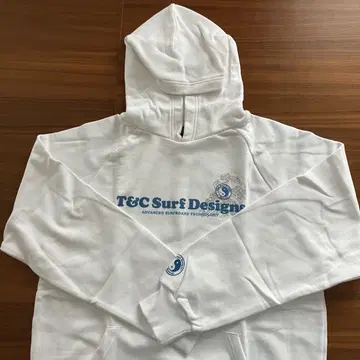 T&C Surf Designs 화이트 후드티