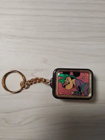 디즈니 미니 마우스 오르골 키링