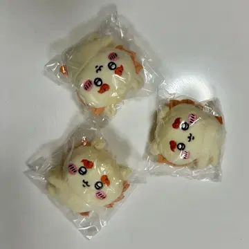 치이카와 (먼작귀) 클립 봉제 인형 시사 3종 세트