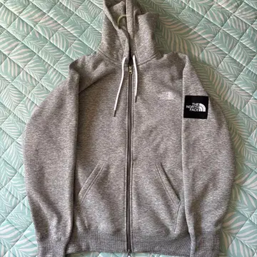 THE NORTH FACE 풀 집업 후드티 그레이