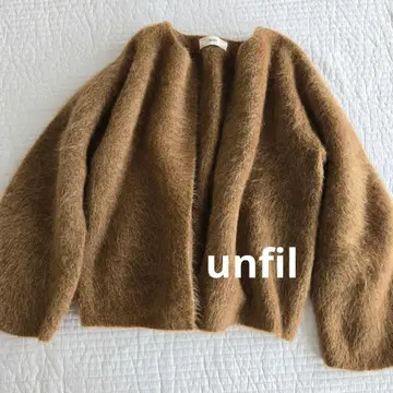 unfil 모헤어 울 가디건