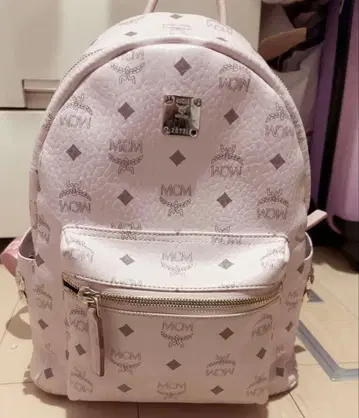 MCM 핑크 백팩 백팩