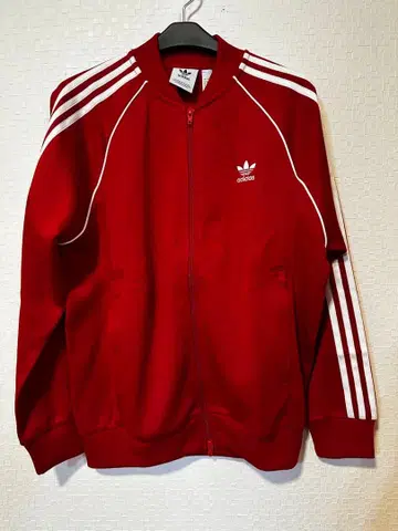 adidas 빨간색 집업 자켓