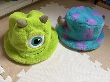 몬스터 캐릭터 모자 2세트