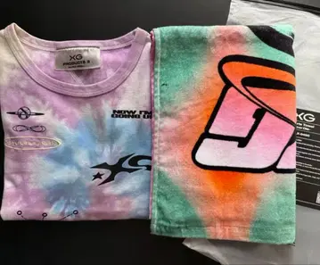XG Tie-Dye Crew Neck 타이다이 T셔츠&타월Sports