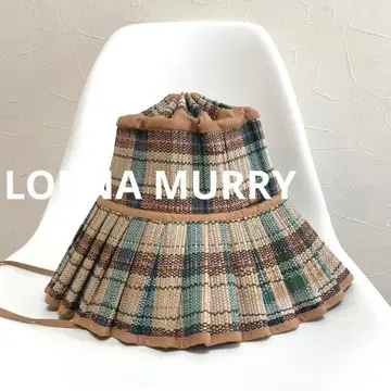 로나 머레이 LORA MURRY 밀짚모자 접이식 하자품 M