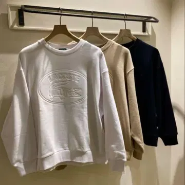LACOSTE 맨투맨 BEAMS 별주