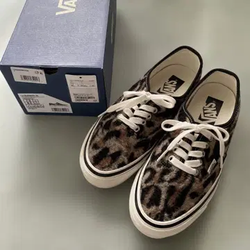 VANS 오센틱 스니커즈 레오파드