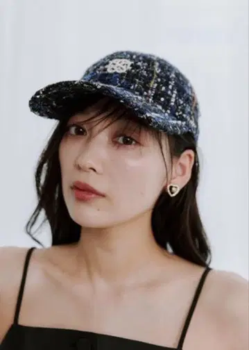 SNIDEL 트위드 캡