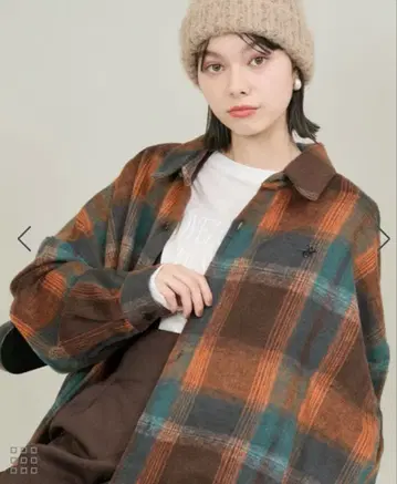 로페피크닉 비벌리힐스 폴로 클럽 샤기 체크 셔츠