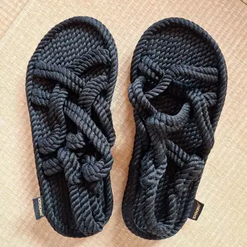 BOHONOMAD 블랙 샌들 EUR 38
