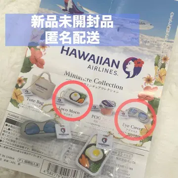 하와이안항공 미니어처 컬렉션 로코모코 안대