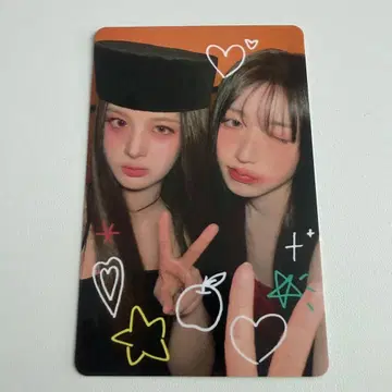 NMIXX 타워 레코드 혜택 낙서 트레이딩 카드 유닛 설윤 해원