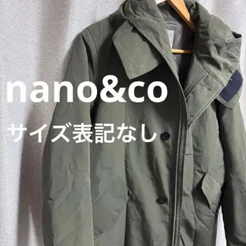 nano&co 마운틴 후드티 카키