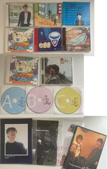 노지마 켄지 아티스트 cd 도서 묶음 판매