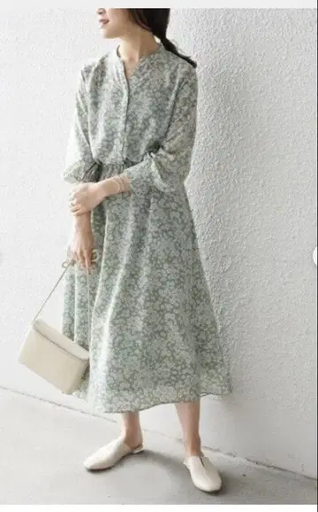 SHIPS 플라워 프린트 원피스 컨디션 최상