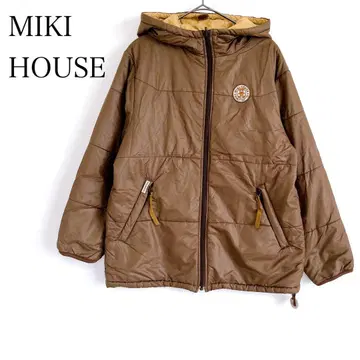미키하우스 패딩 자켓 리버서블 후드 드로 코드 아우터 코트