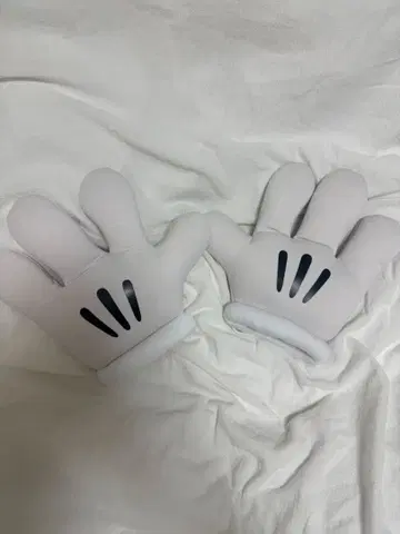 미키 화이트 장갑