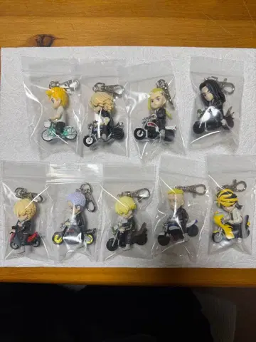 도쿄 리벤저스 바이크 피규어 키링 전 9종 풀 컴프