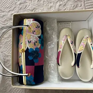 일본 의류용 백과 일본 나막신 세트
