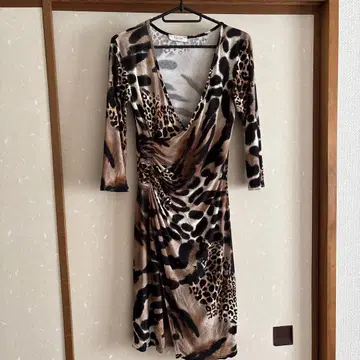 [ SALE ] FIFILLES Paris 애니멀 프린트 원피스