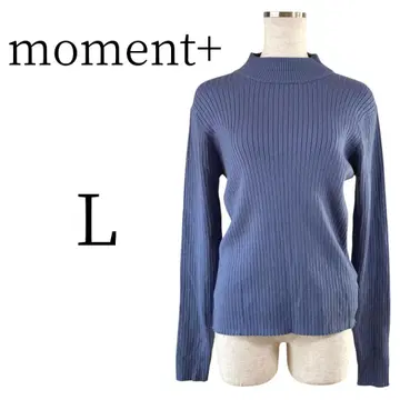 새상품 moment+ 모먼트플러스 긴팔 니트 스웨터 L