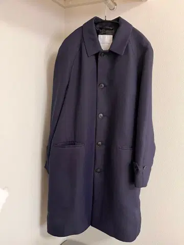 그린 레이블 체스터 코트 네이비 유나이티드 애로우즈